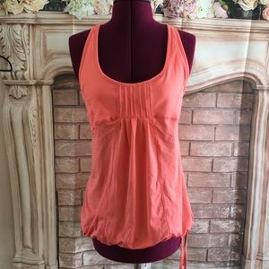 GUC Zella Racerback Cinch Waist Built in Bra Sz. L